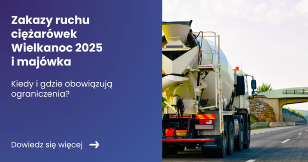 zakaz ruchu ciężarówek